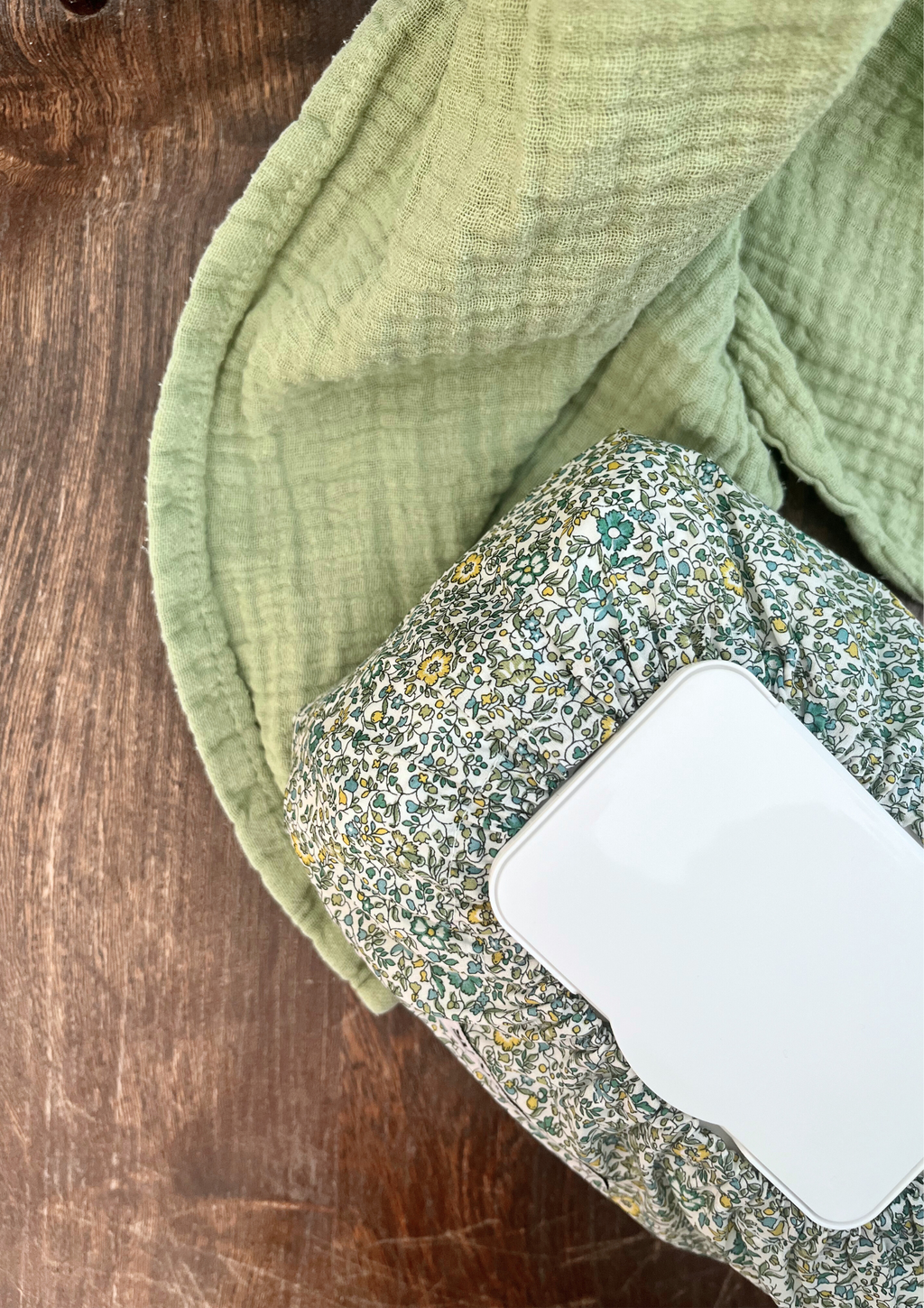 Vådserviet cover - Katie and Millie Grøn