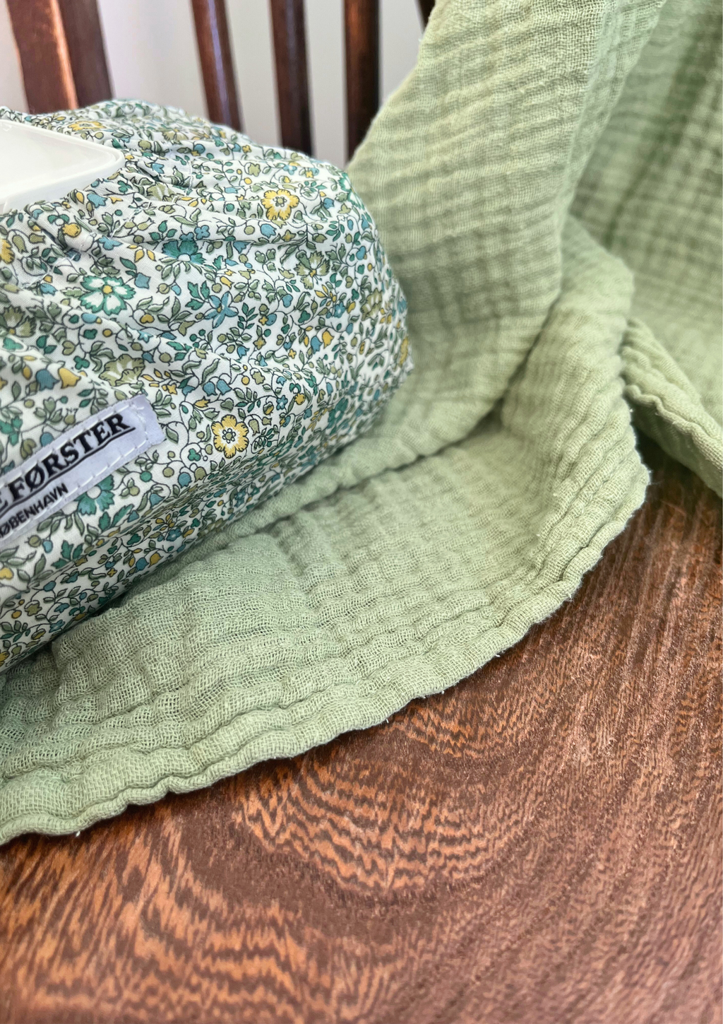 Vådserviet cover - Katie and Millie Grøn