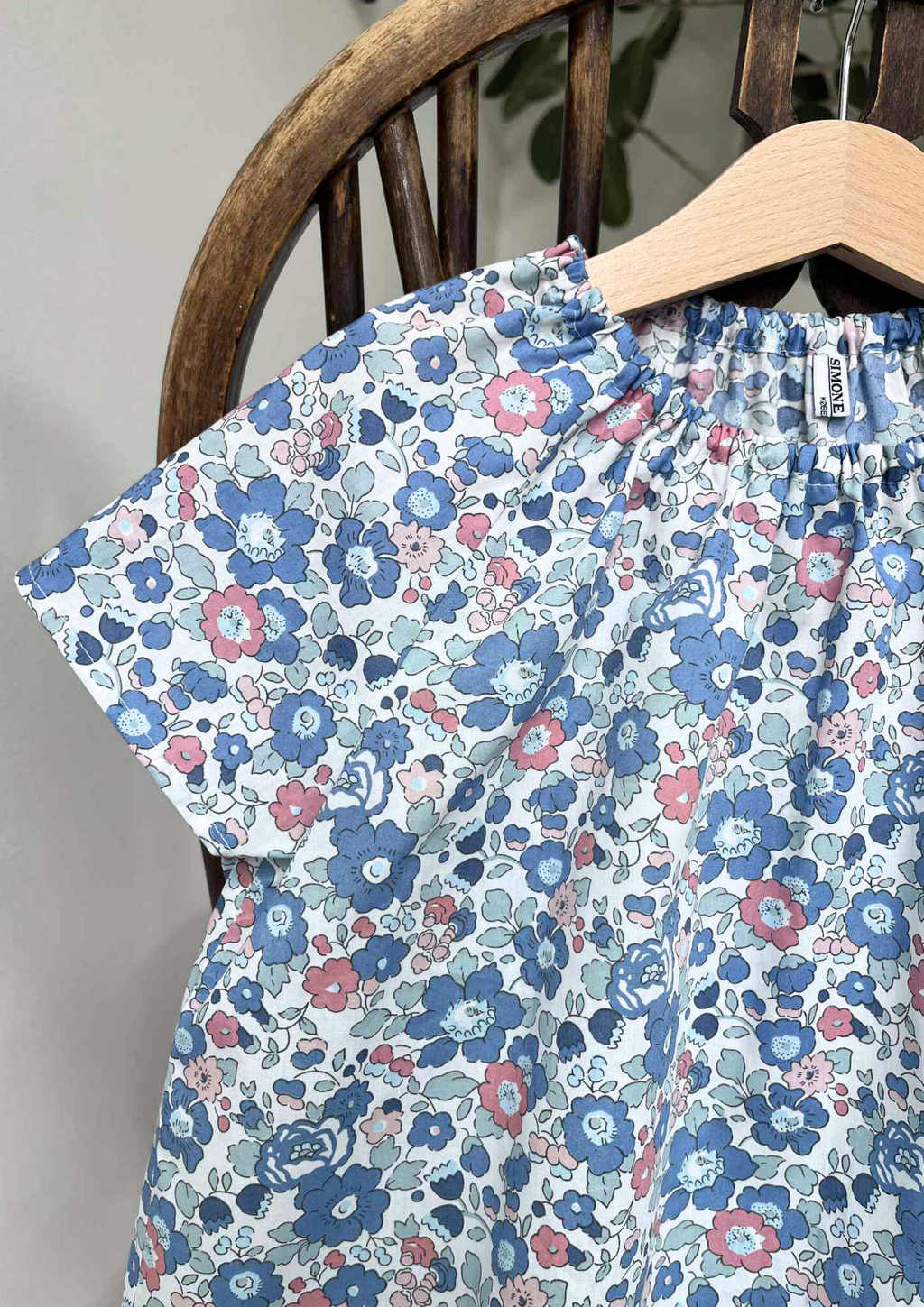 Agnes top (valgfrit Liberty Tana Lawn print)