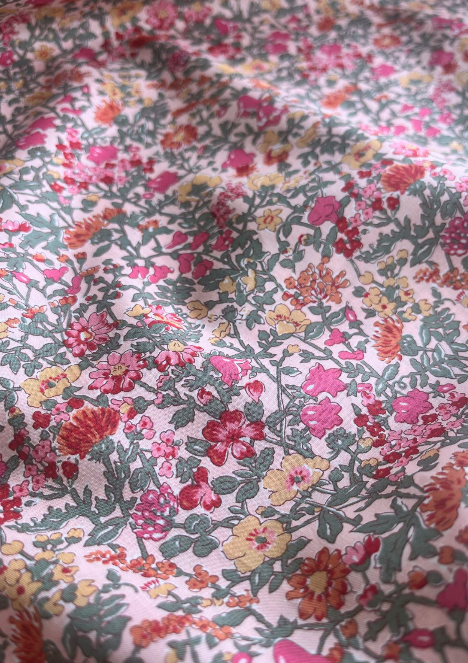 Agnes kjole(valgfrit Liberty Tana Lawn print)