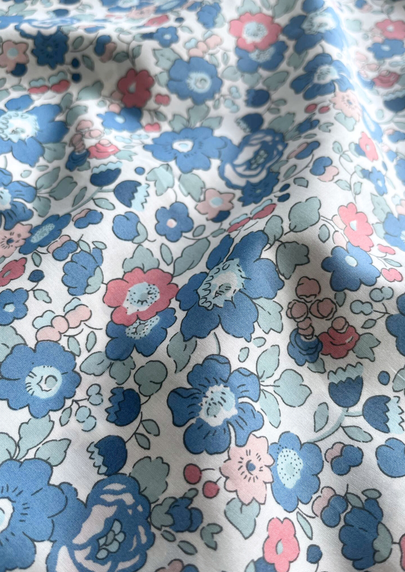 Agnes kjole(valgfrit Liberty Tana Lawn print)