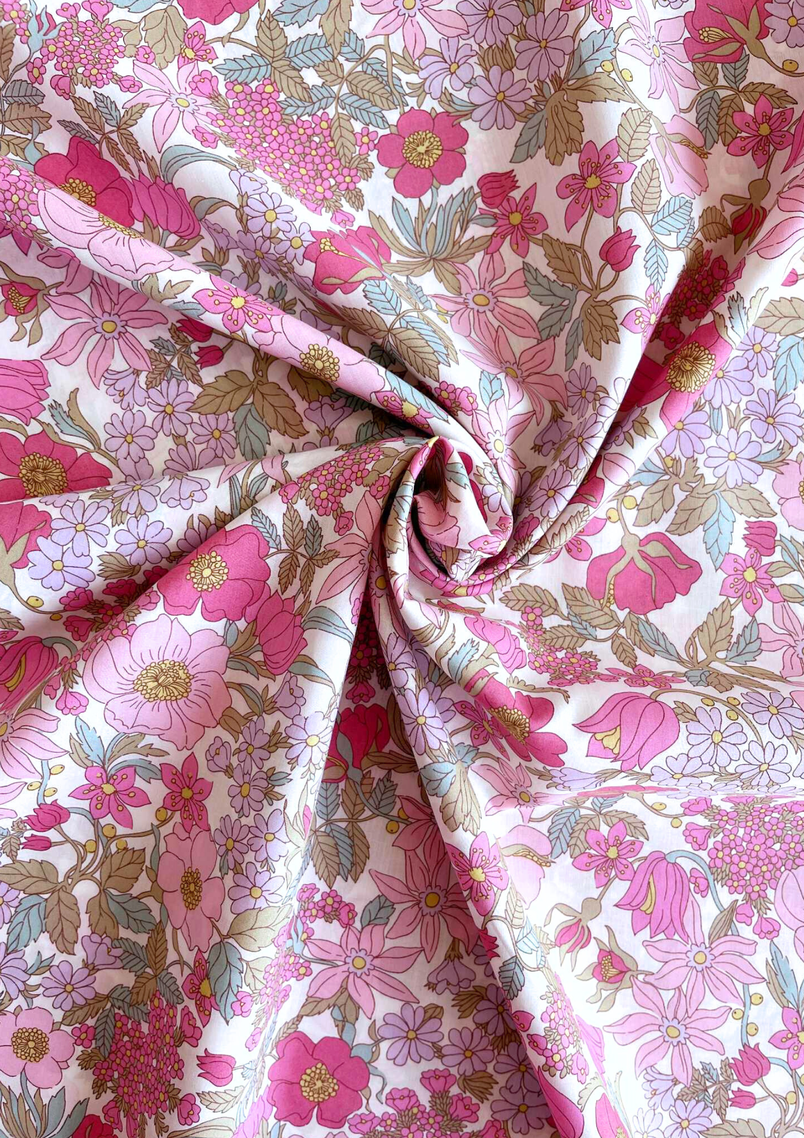 Augusta nederdel(valgfrit Liberty Tana Lawn print)
