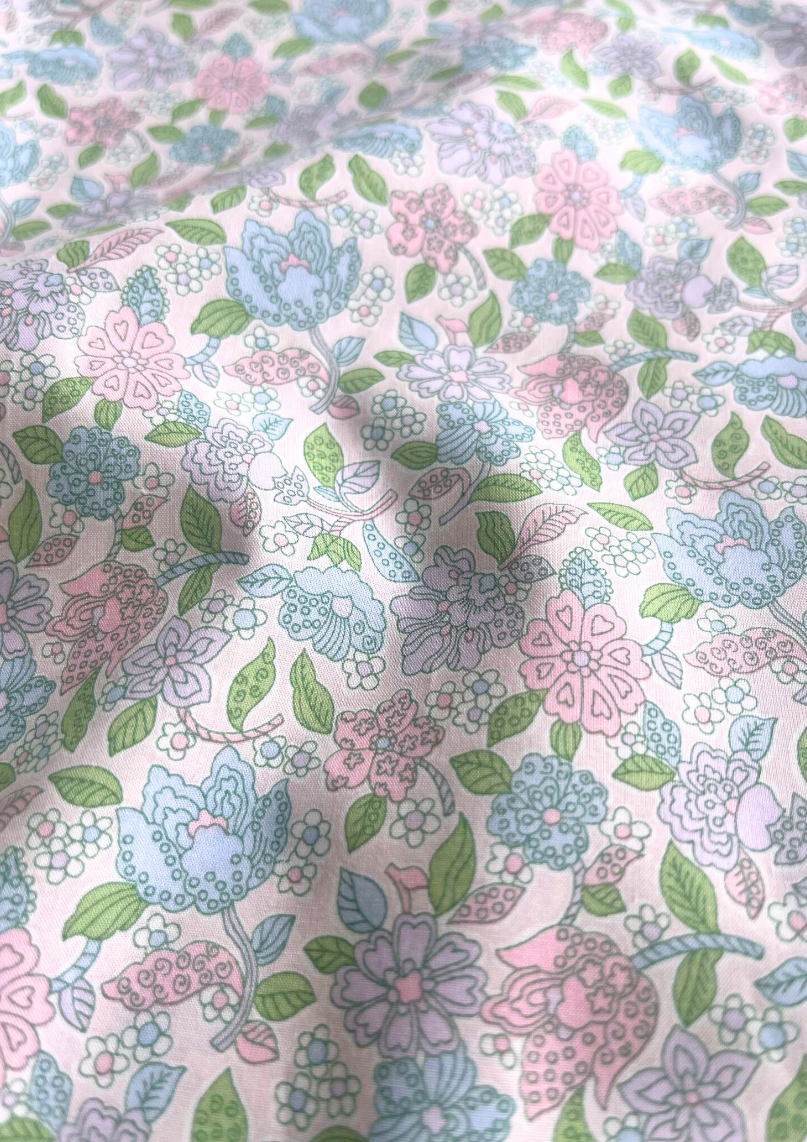 Augusta nederdel(valgfrit Liberty Tana Lawn print)