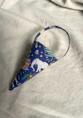 Kræmmerhus - Liberty Animal Christmas blå