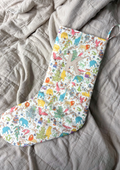 Julesok - Liberty Animal Christmas hvid