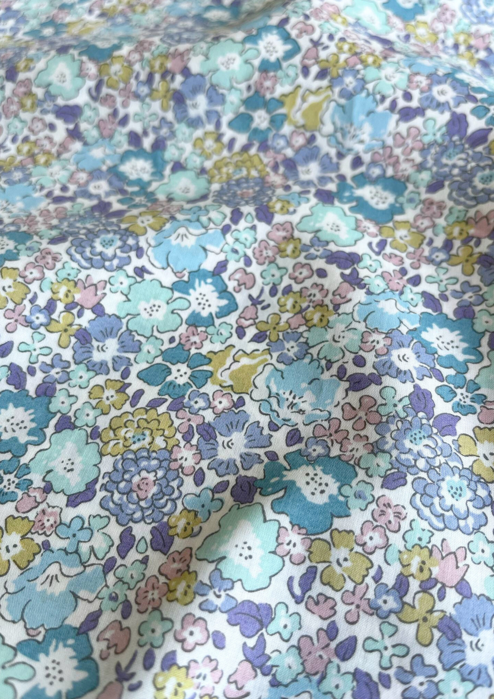 Agnes kjole(valgfrit Liberty Tana Lawn print)