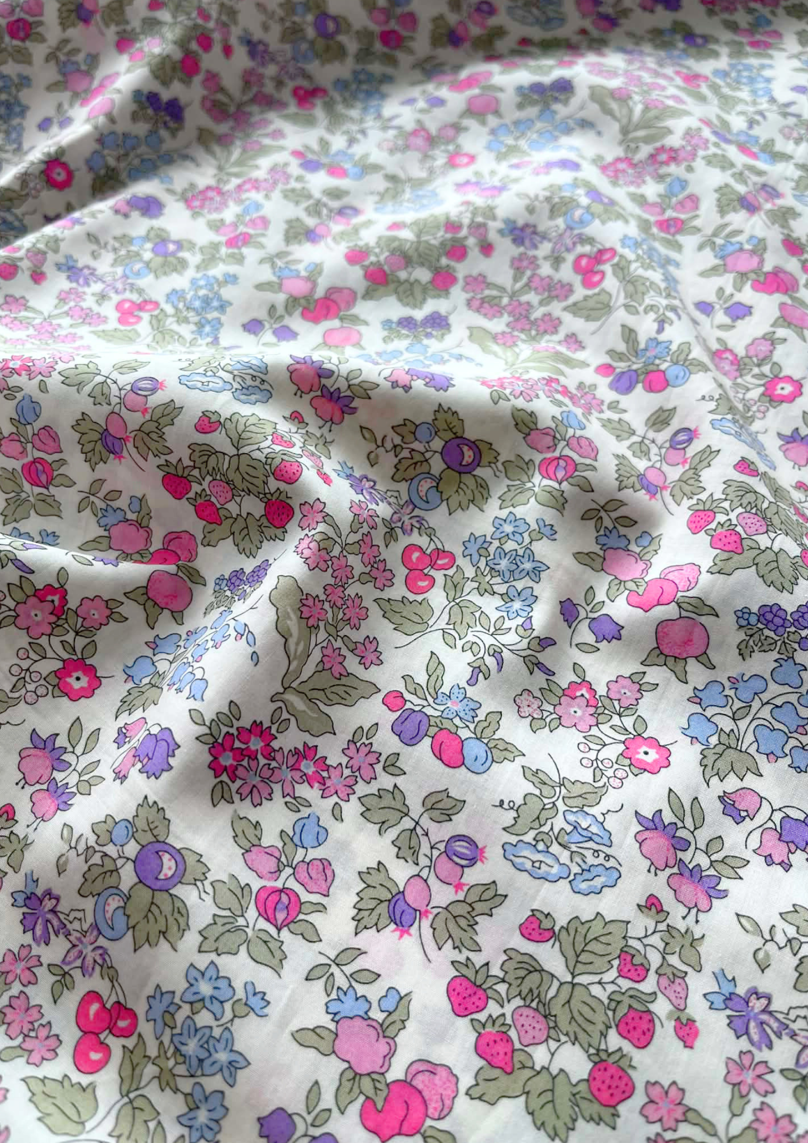Agnes kjole(valgfrit Liberty Tana Lawn print)